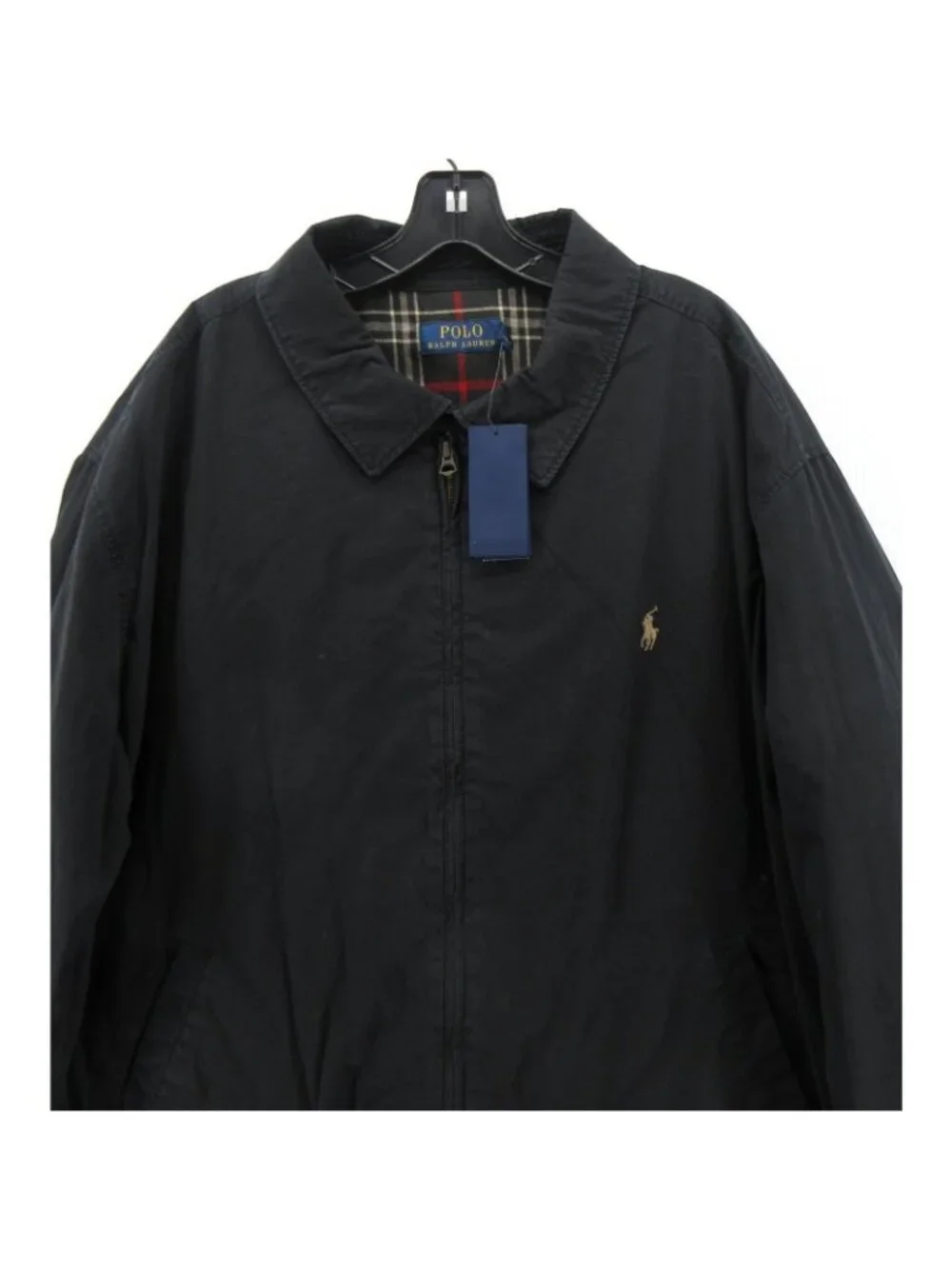 Polo Ralph Lauren Jacket 2XB Big Bi Swing Windbreaker Coat Plaid Lined